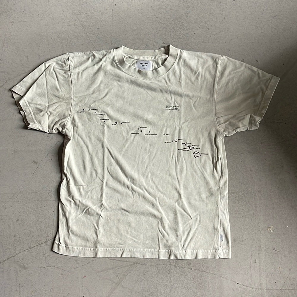 Salvage Public Men’s Shirt, Hawaiian Archipelago, Size XS
